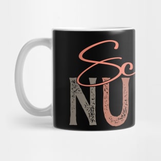 Retro School Nurse Nursing School Student Nurse In Progress Mug